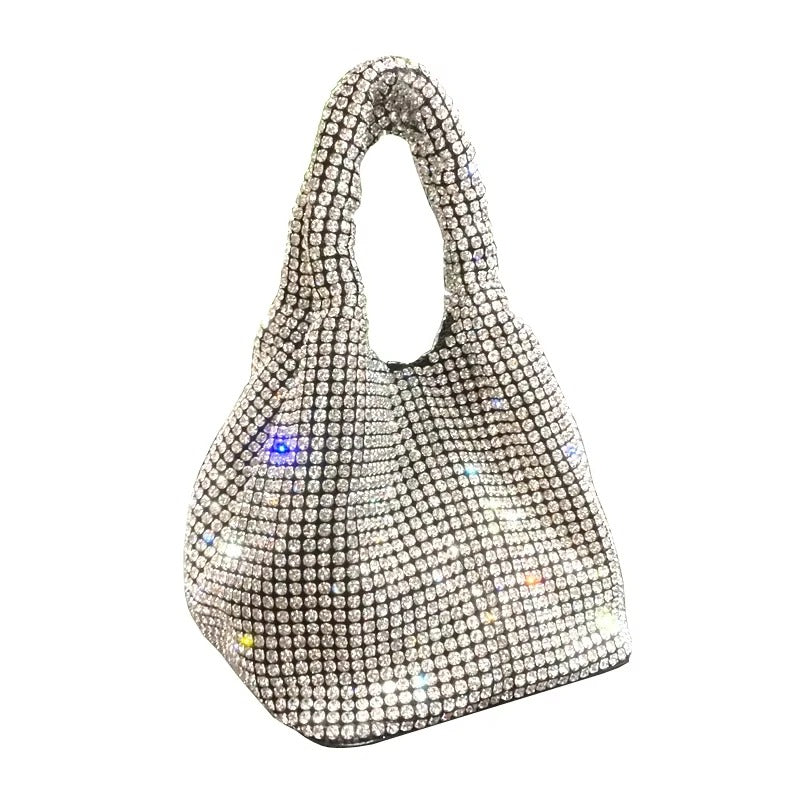 Crystal Bucket Bag