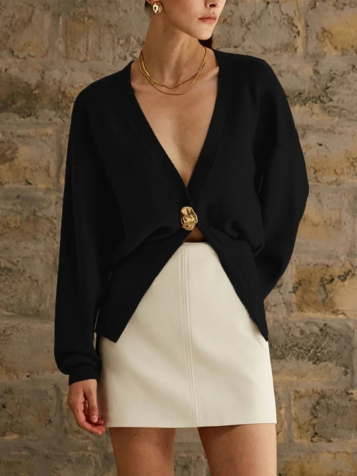 Zenya V-Neck Cardigan