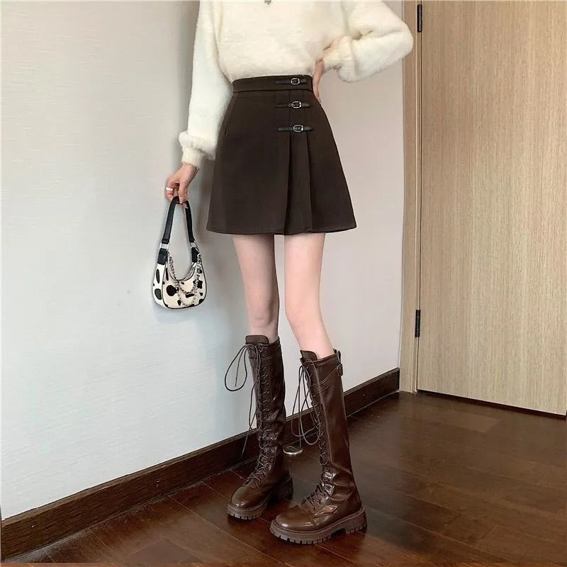 Jasmin Pleated Mini Skirt