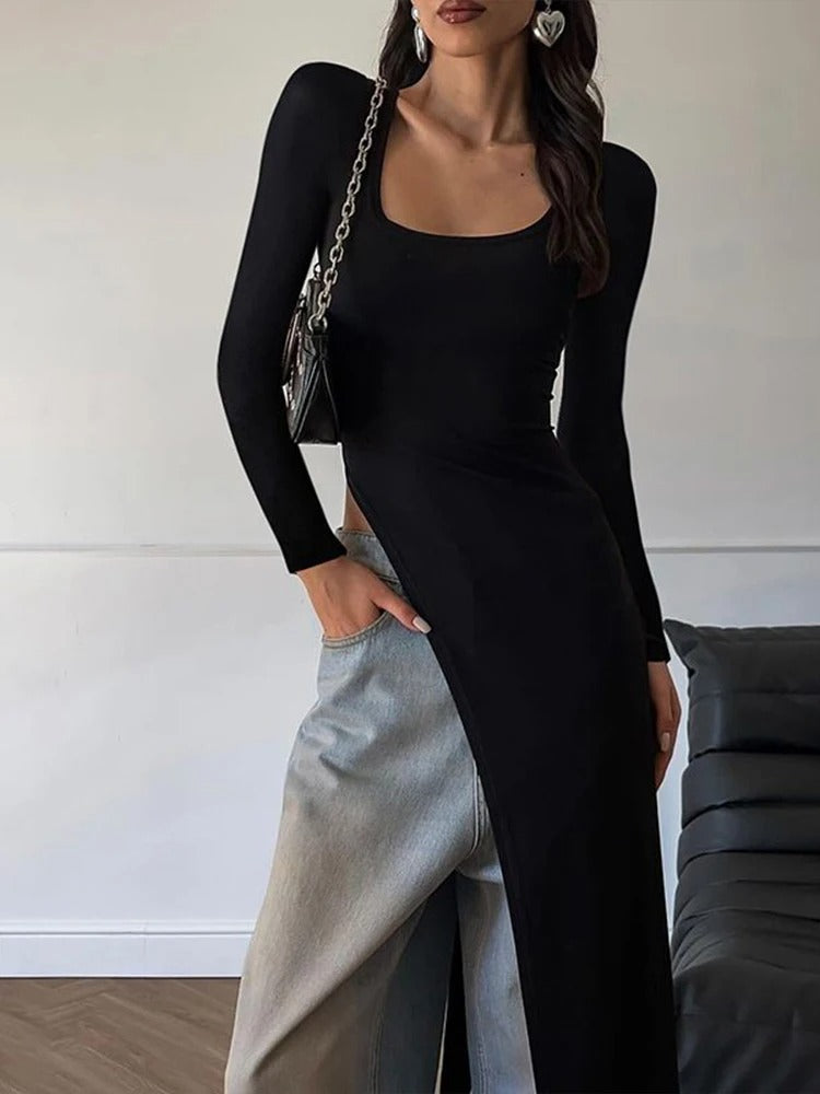 Sloane Assymetrical Long Sleeve