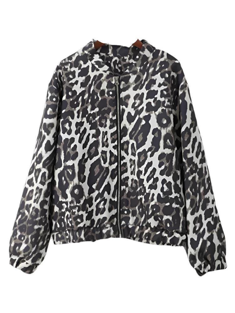 Freya Leopard Bomber Jacket
