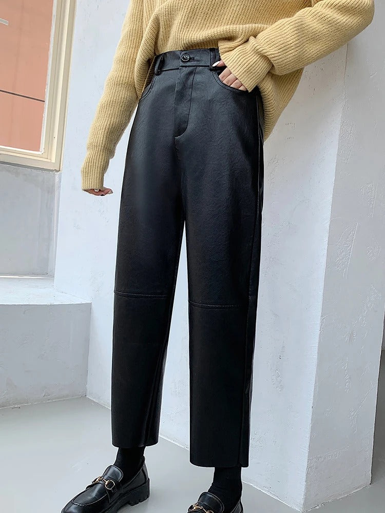 Anna Leather Pants