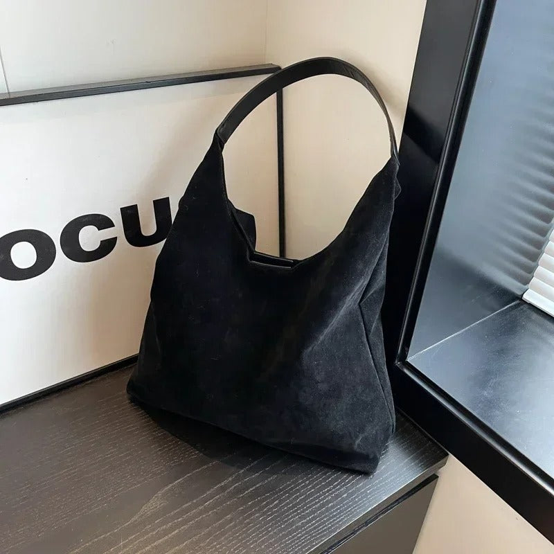 Ophelia Suede Shoulder Bag