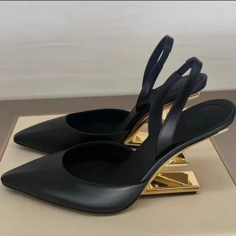 Alara Metal High Heels