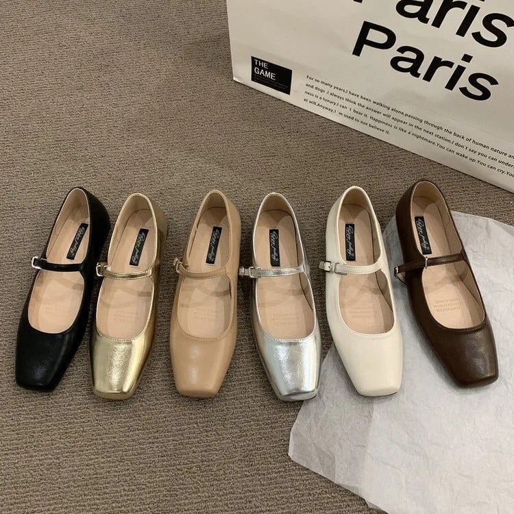 Bella Ballerina Buckle Shoes
