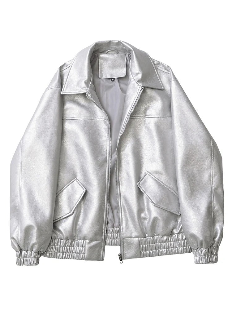 Sienna Oversized Bomber Jacket