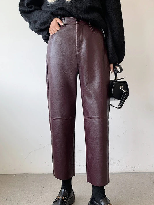 Anna Leather Pants