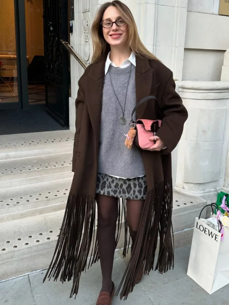 Vera Tassel Coat