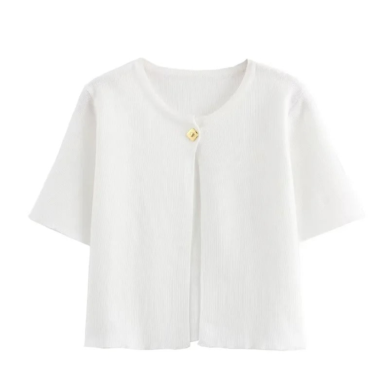 Mila Short Sleeve Cardigan