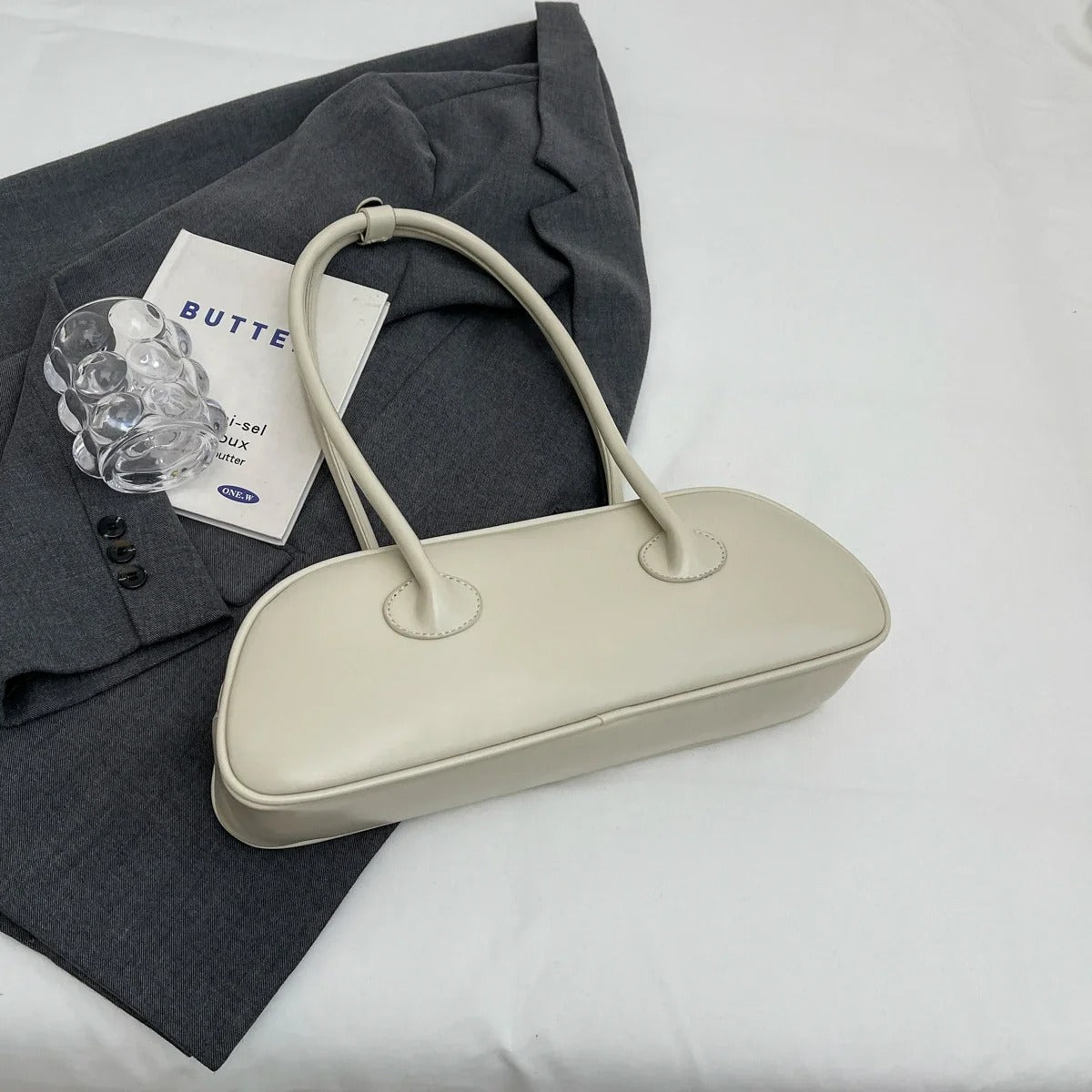 Genevieve Baguette Tote Bag
