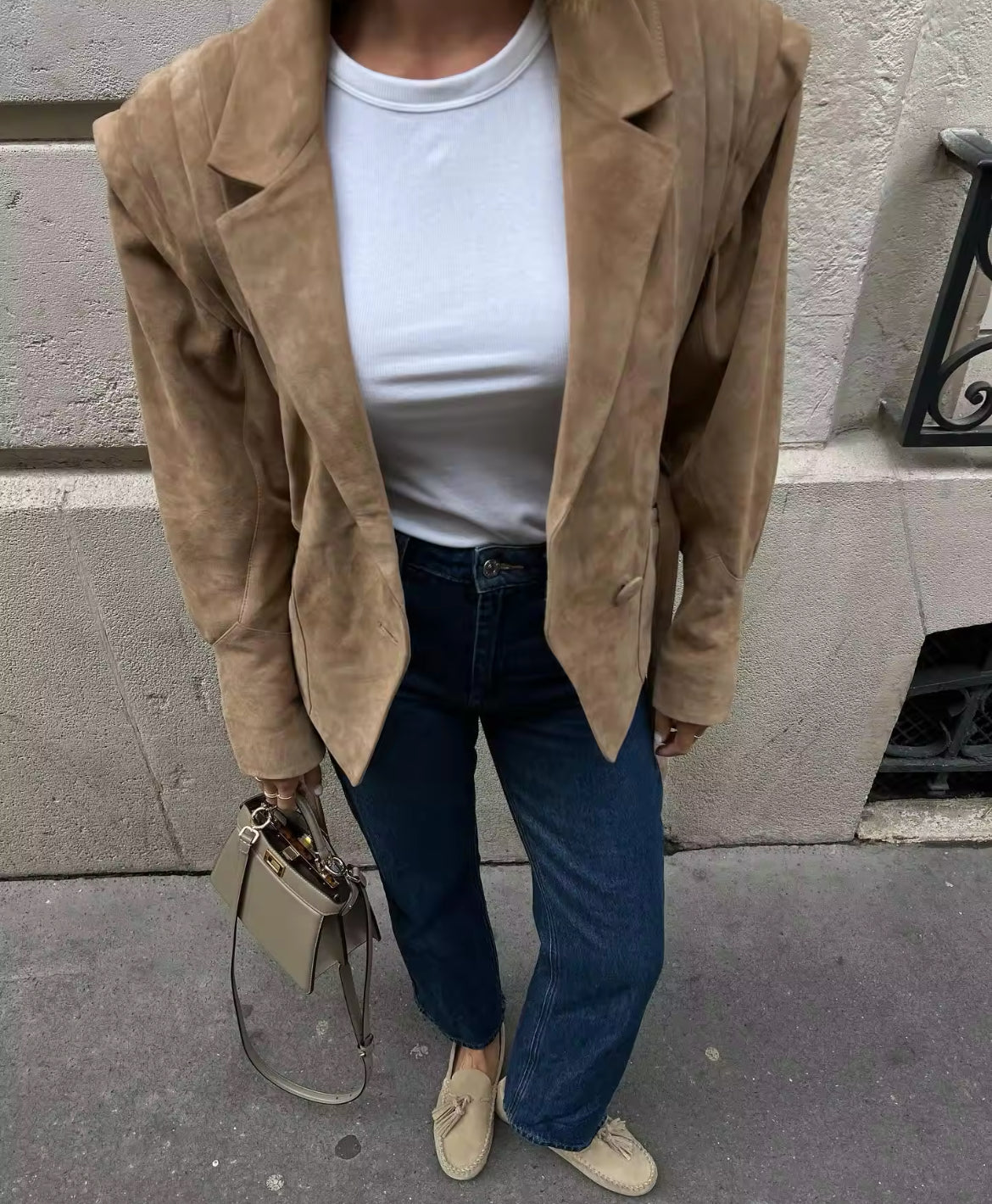 Olivia Suede Jacket
