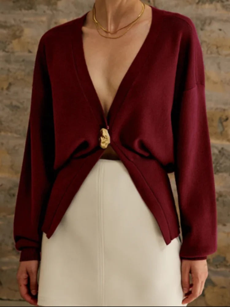 Zenya V-Neck Cardigan
