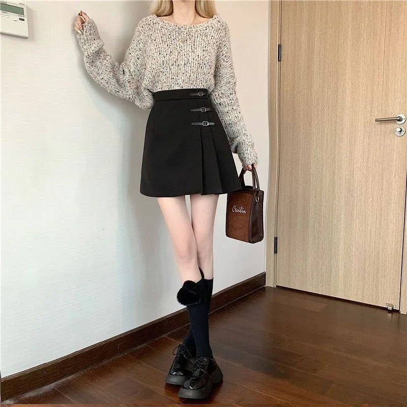 Jasmin Pleated Mini Skirt