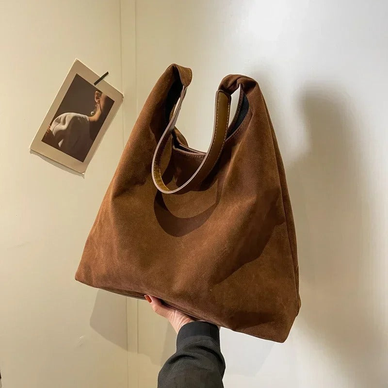 Ophelia Suede Shoulder Bag