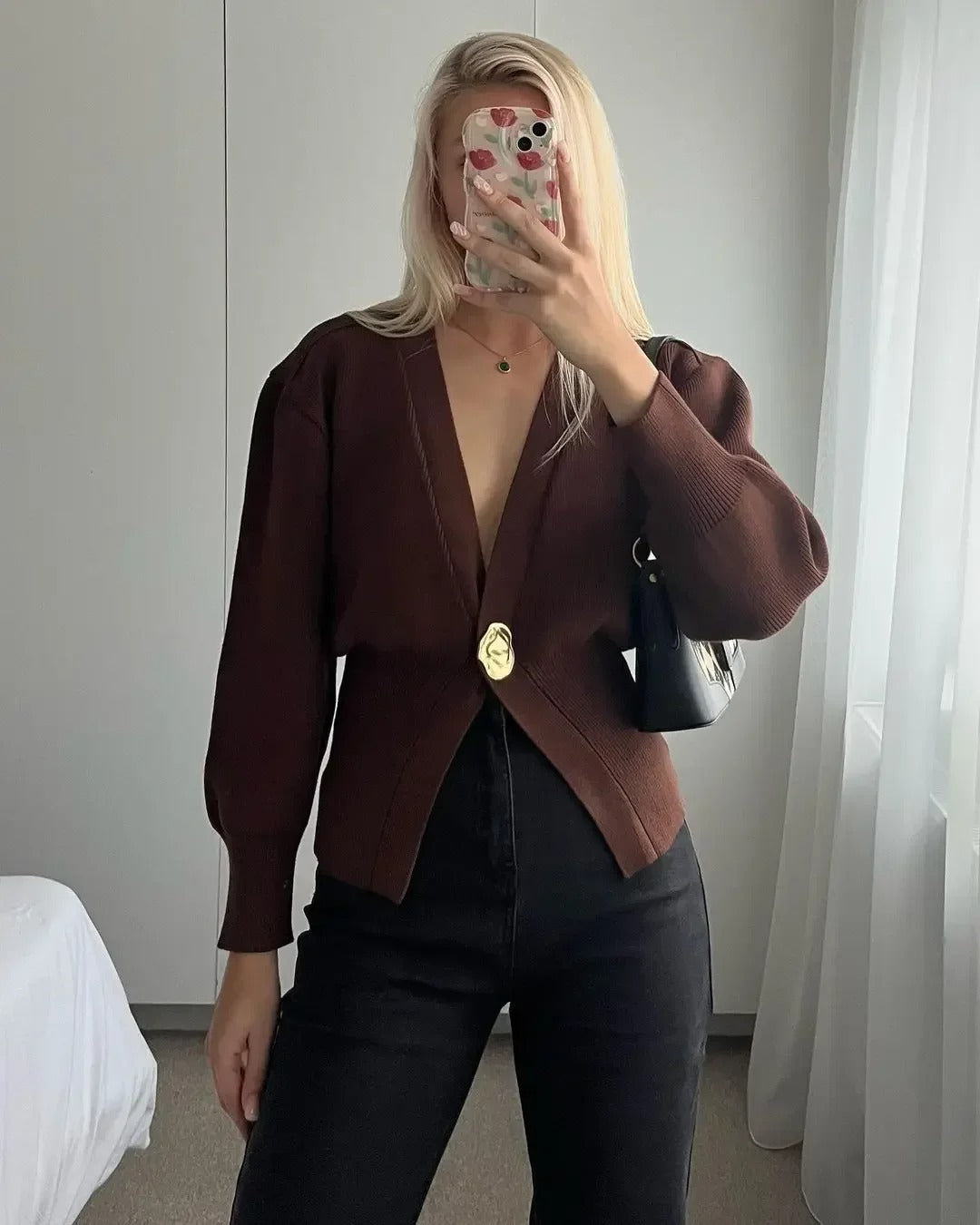 Zenya V-Neck Cardigan