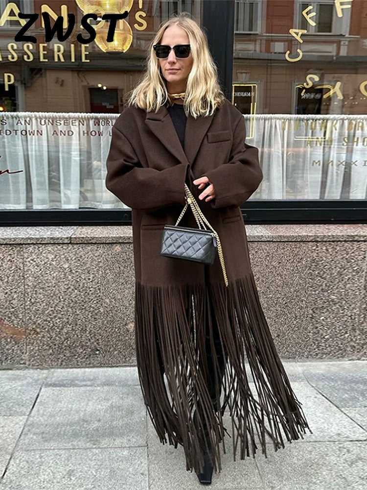 Vera Tassel Coat
