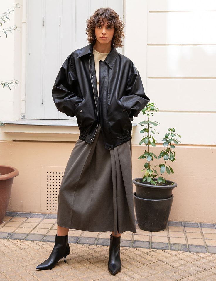 Sienna Oversized Bomber Jacket