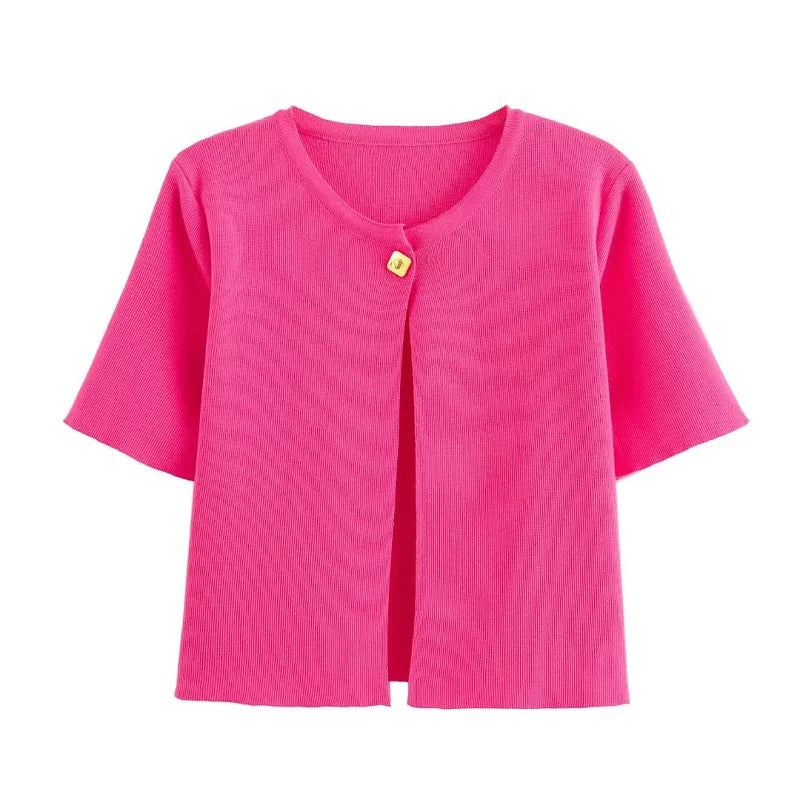 Mila Short Sleeve Cardigan