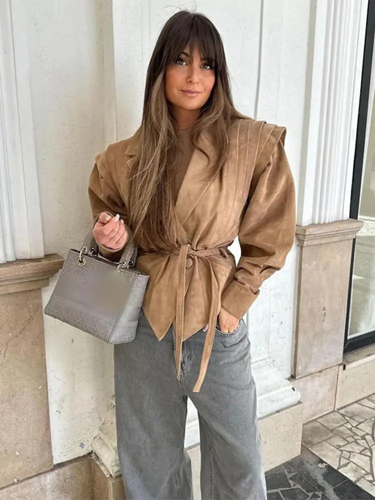 Olivia Suede Jacket